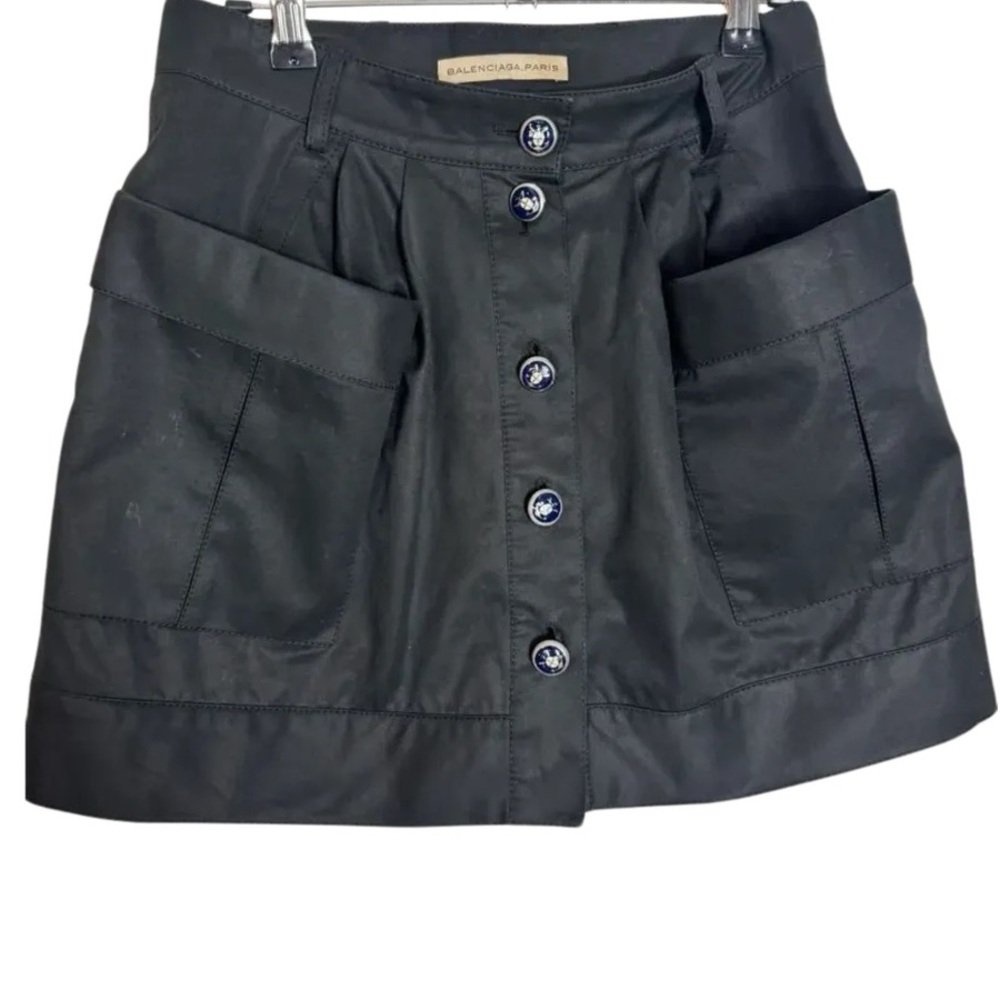 VNTG BALENCIAGA SKIRT 2007 COLLECTION